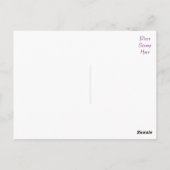 Lange Haar Chihuahua Puppy Dog Post Kaart (Achterkant)