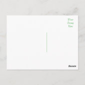 Lange Haar Chihuahua Puppy Dog Post Kaart (Achterkant)