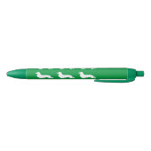 Lange Haar Dachshund Ink Pen Groen (Bodem)