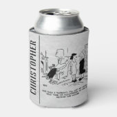 Lange haarstijl Geen haircut- of haarstijl Blikjeskoeler (Blikje Voorkant)