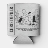 Lange haarstijl Geen haircut- of haarstijl Blikjeskoeler (Voorkant)