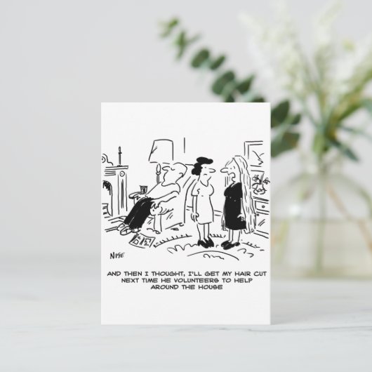 Lange haarstijl Geen haircut- of haarstijl Briefkaart (Staand voorkant)