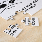 Lange haarstijl Geen haircut- of haarstijl Legpuzzel (Zijkant)