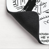 Lange haarstijl Geen haircut- of haarstijl Muismat (Hoek)