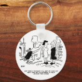 Lange haarstijl Geen haircut- of haarstijl Sleutelhanger (Voorkant)