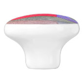 lange-haartankreeft keramische knop (Zijkant)