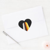 LANGE HAARTROTS HART STICKER (Envelop)