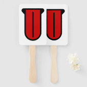 Lange 👅 handwaaier (Voorkant en achterkant)