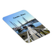 lange haven in Camden, Maine Magneet (Rechterzijde)