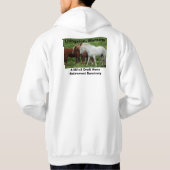 lange hoes met kap hoodie (Achterkant)