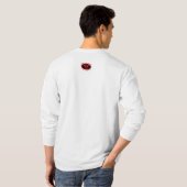 Lange hoes oud Engels T-shirt (Achterkant volledig)