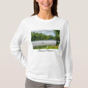 Lange hoes overhemd bij het Taneycomo-zomerfeest T-shirt