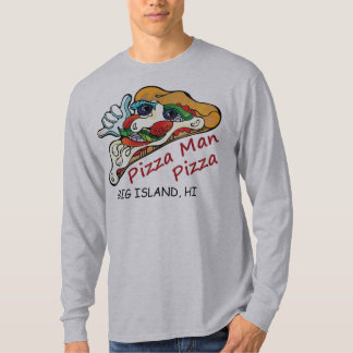 Lange hoes Pizza Man T-shirt