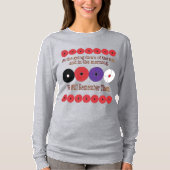 Lange hoes Poppy T-Shirt (Voorkant)