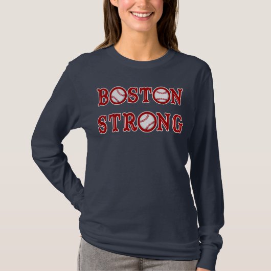 Lange hoes Shirt van Boston Strong Womens (Voorkant)