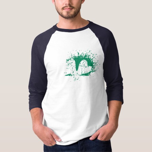 Lange hoes  St. Patricks Day shirt voor mannen (Voorkant)