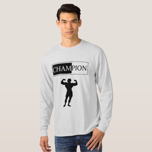 Lange hoes T-Shirt (Voorkant volledig)