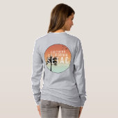 Lange hoes t-shirt (Achterkant volledig)