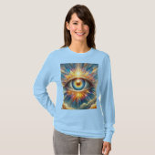 Lange hoes T-Shirt (Voorkant volledig)