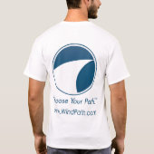 Lange hoes T T-shirt (Achterkant)