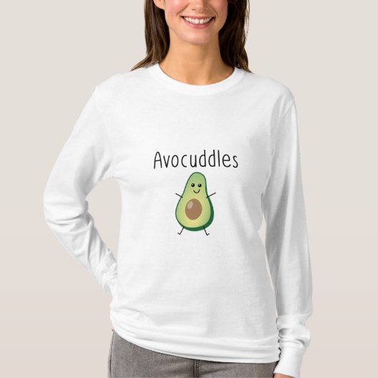 Lange hoes van Avocuddles T-shirt (Voorkant)