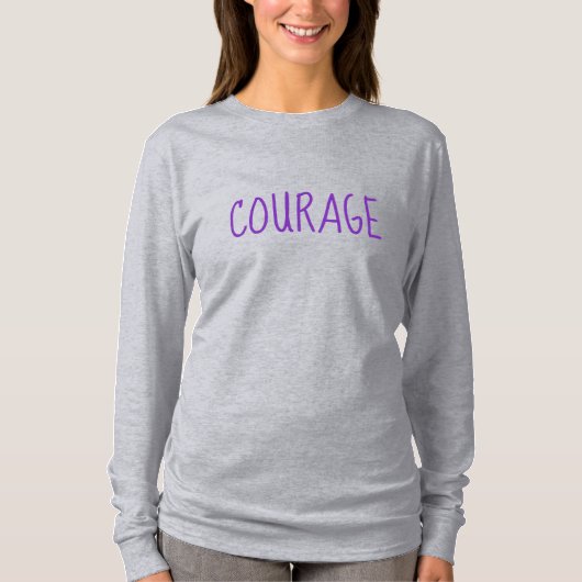 Lange hoes van COURAGE-vrouwen, T-Shirt (Voorkant)