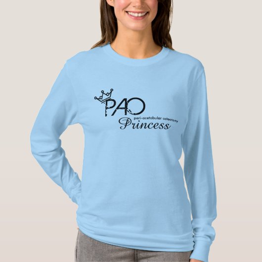 Lange hoes van PAO Princess T-shirt (Voorkant)