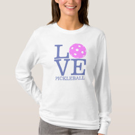 Lange hoes voor dames met Pickleball T-shirt: "LOV T-shirt