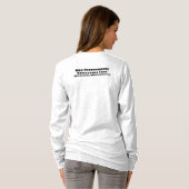 Lange hoes voor vrouwen: Mass Max Logo T-shirt (Achterkant volledig)