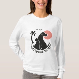Lange hoes voor vrouwen met KHS-Logo voor kleurenw T-shirt