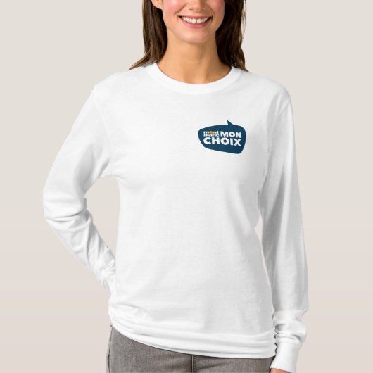 Lange hoes voor vrouwen - MONT BLANC MON CHOIX T-shirt (Voorkant)