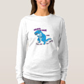 Lange hoes voor vrouwen T-Shirt - T-Rex voer me (Voorkant)