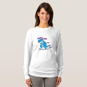 Lange hoes voor vrouwen T-Shirt - T-Rex voer me (Voorkant volledig)