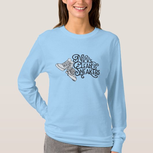 Lange hoes vrouwen t-shirt (Voorkant)