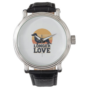 Lange Hond Langere Liefde Vintage Dachshund Zonson Horloge