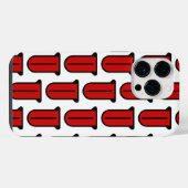 Lange 👅 iPhone hoesje (Achterkant horizontaal)