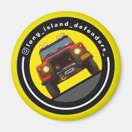 LANGE ISLAND DEFENDERS MAGNEET