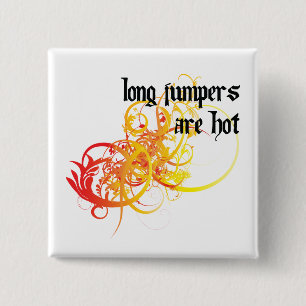 Lange jumpers zijn warm vierkante button 5,1 cm