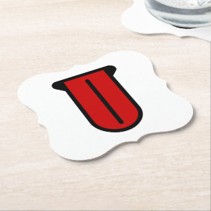 Lange 👅 kartonnen onderzetters