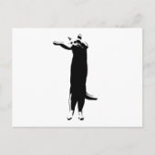 Lange kattenmeme briefkaart (Voorkant)