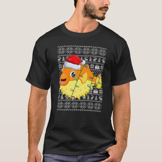 Lange kerstverlichting voor Sinterklaas C T-shirt (Voorkant)