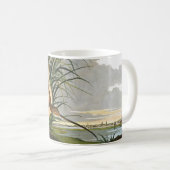 Lange kieuwen van Audubon  Shore Bird Koffiemok (Voorkant rechts)