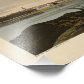 Lange kieuwkromme van de Amerikaanse vogels van Au Foto Afdruk (Hoek)