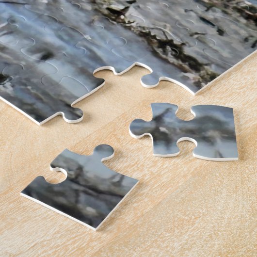 Lange kieuwkrullen legpuzzel (Zijkant)