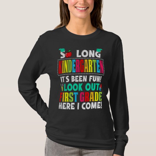 Lange kinderarts... als eerste klas... t-shirt (Voorkant)