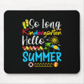 Lange Kindergarten Grade Hallo Summer Muismat (Voorkant)