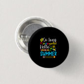 Lange Kindergarten Grade Hallo Summer Ronde Button 3,2 Cm (Voorkant /achterkant)