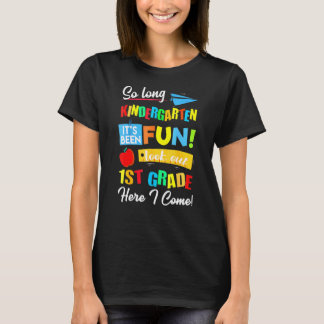 Lange Kindergarten kijken uit de 1e klas hier. T-shirt