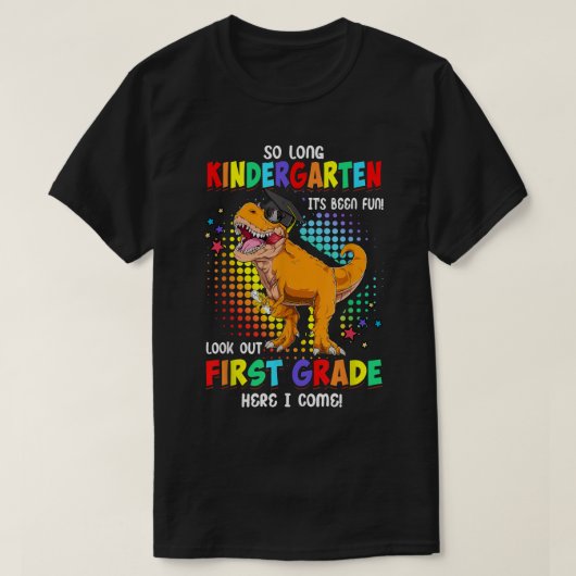 Lange Kindergarten kijken uit de 1e klas hier. T-shirt (Design voorkant)