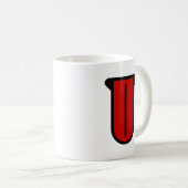 Lange 👅 koffiemok (Voorkant rechts)